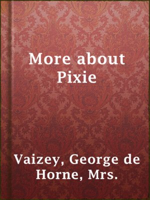 cover image of More about Pixie